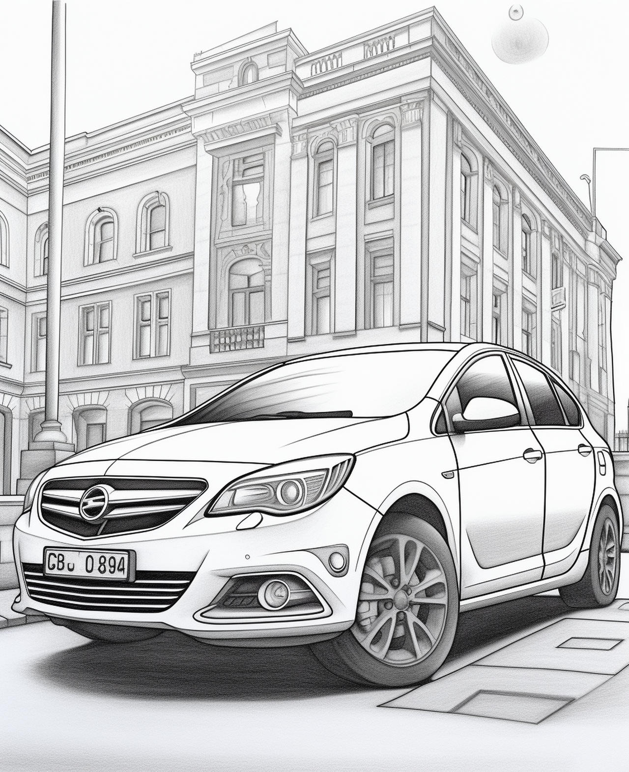 Cars coloring pages in premium quality by coloringbooksart on