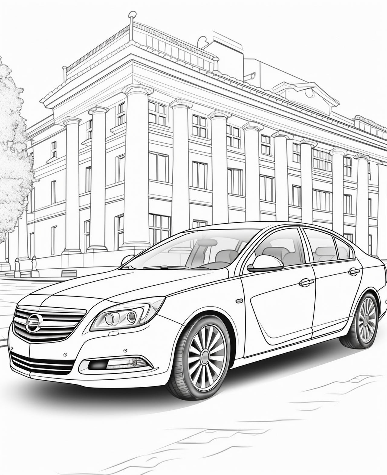 Cars coloring pages in premium quality by coloringbooksart on