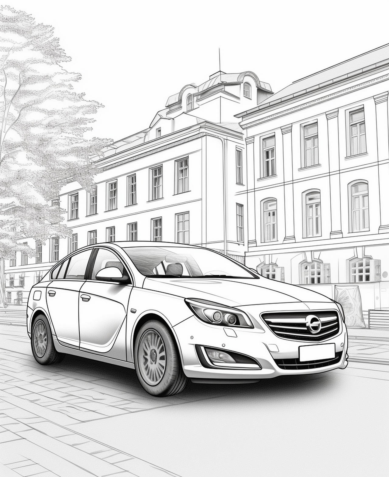 Cars coloring pages in premium quality by coloringbooksart on