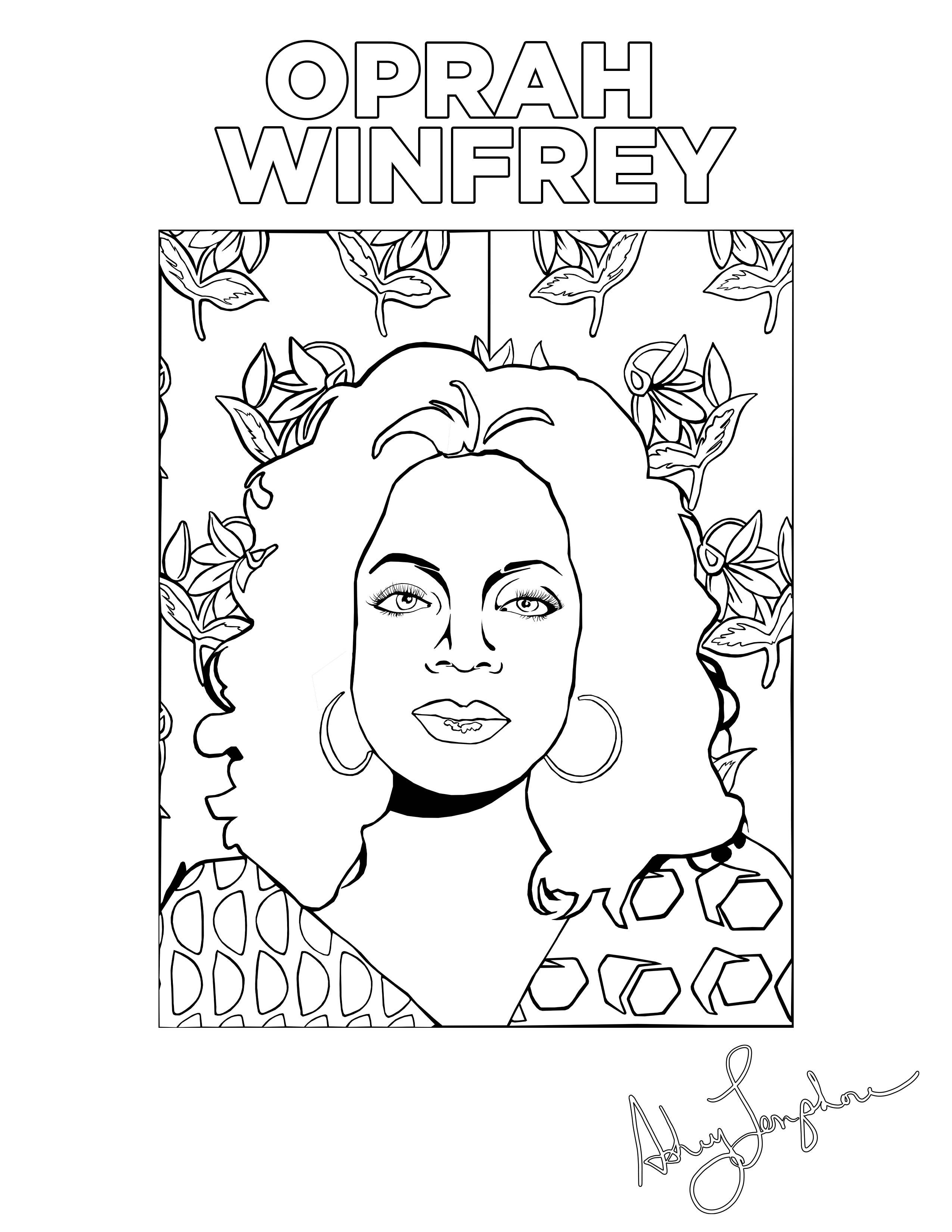 Art mighty women coloring pages
