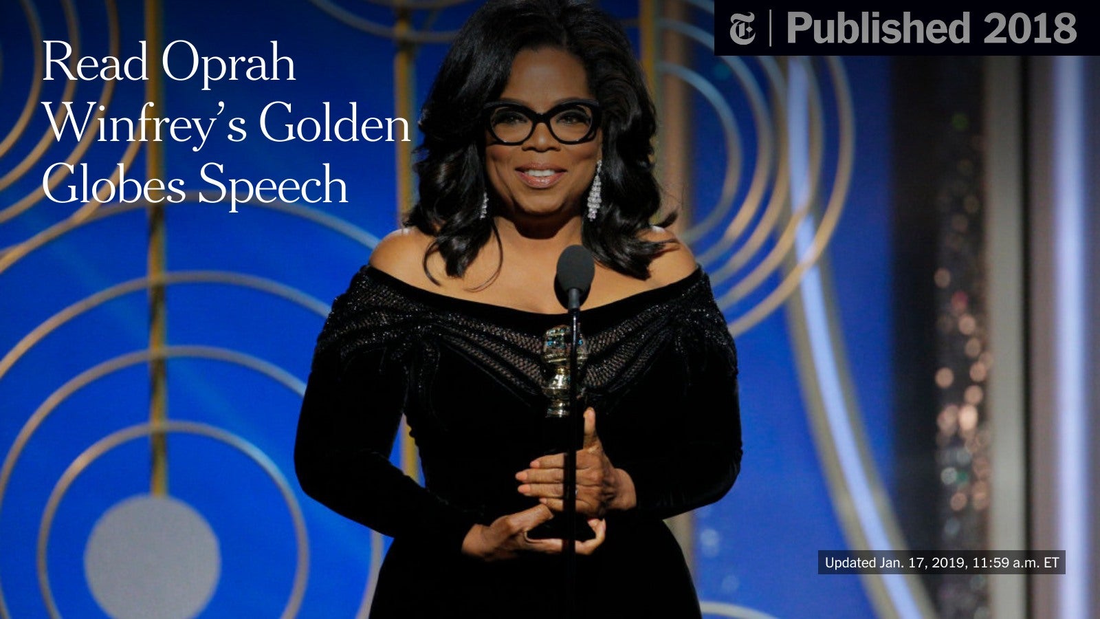 Read oprah winfreys golden globes speech