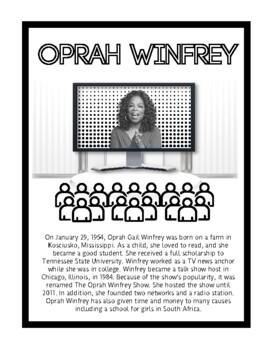 Oprah winfrey january