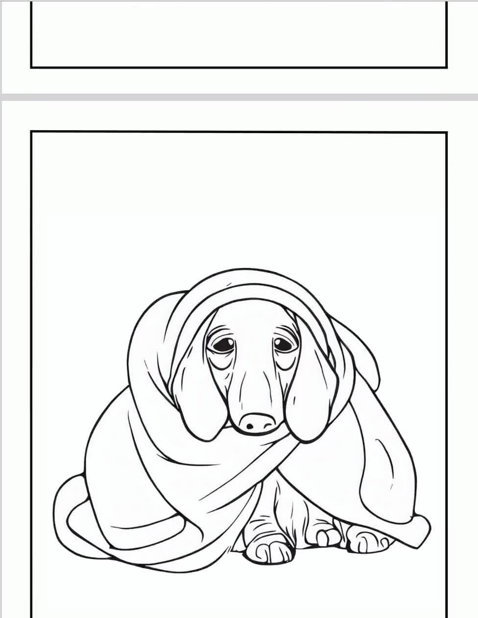 Dog coloring pages for kids dachshunds dog breeds printable pages weiner dogs sausage dogs