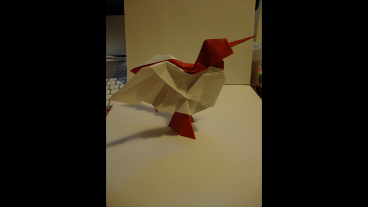 Somebody requested an origami hummingbird
