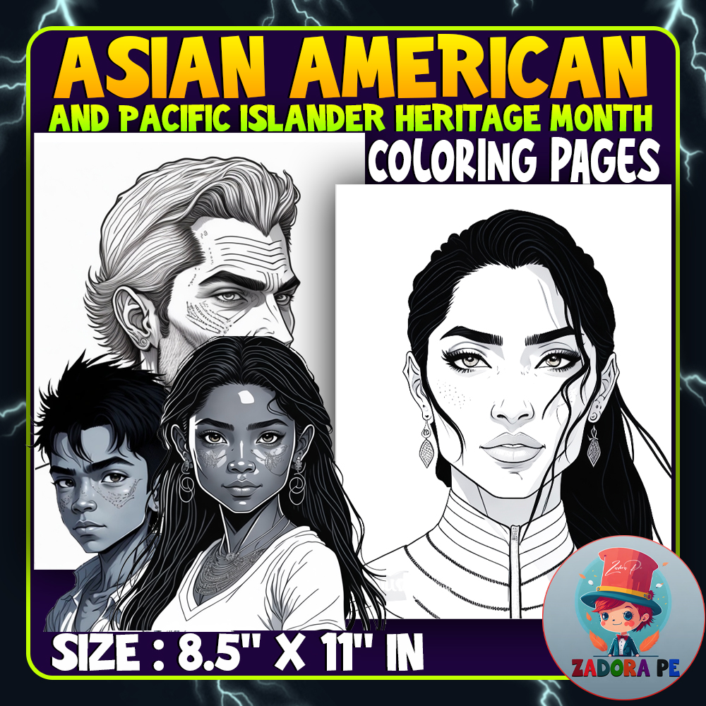 Celebrating asian pacific american heritage month coloring pages made by teachers