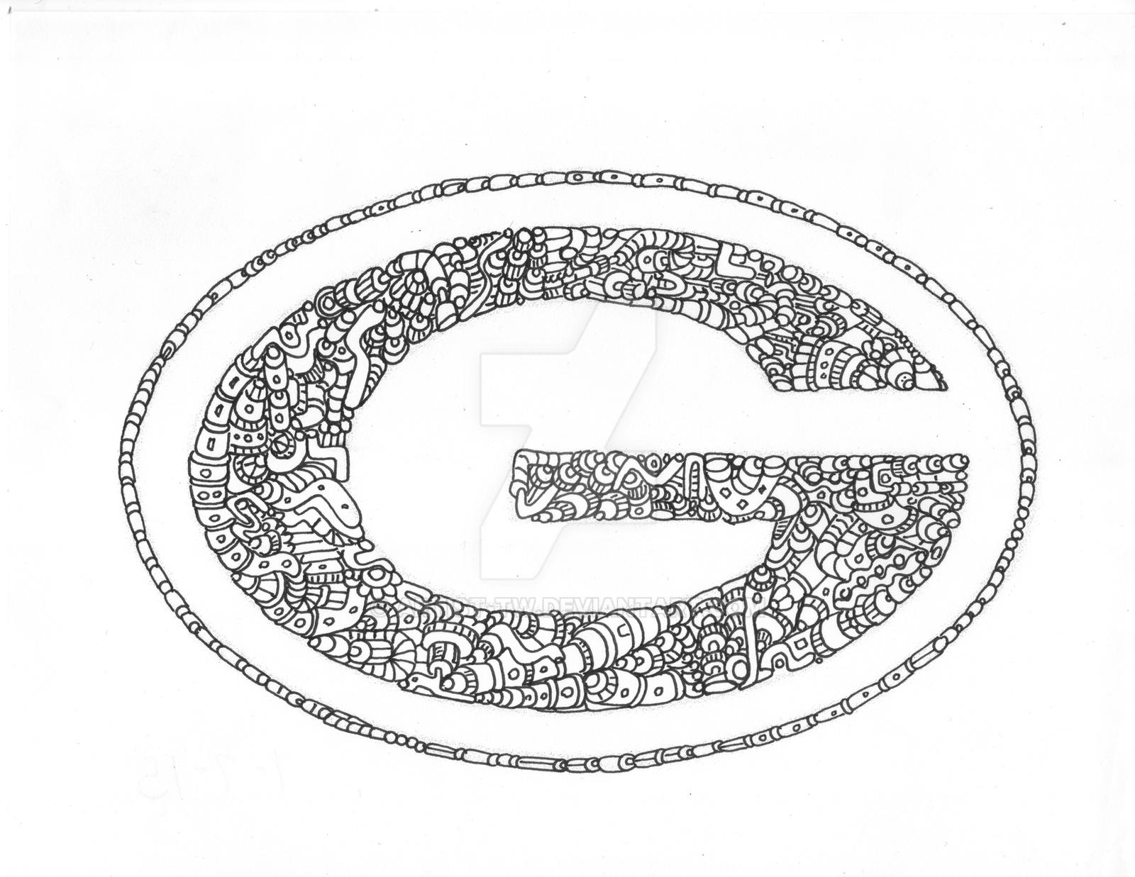 Green bay packer logo by artist