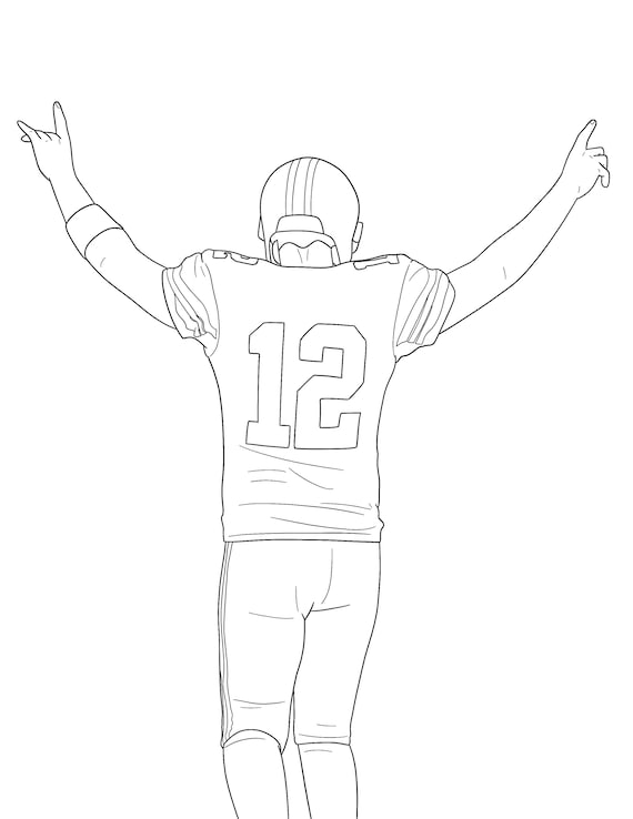 Green bay all time qb color page download now