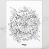 Horned god pan wicca pagan coloring page paper