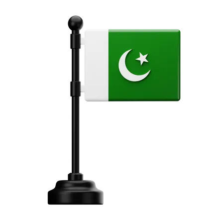 D pakistani flag illustrations