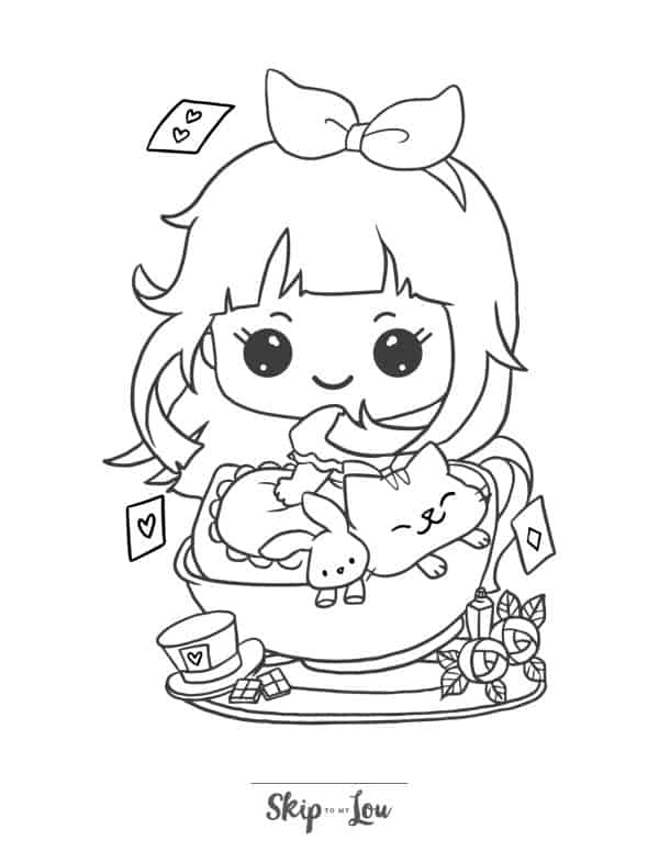 Anime coloring pages for kids of all ages skip to my lou