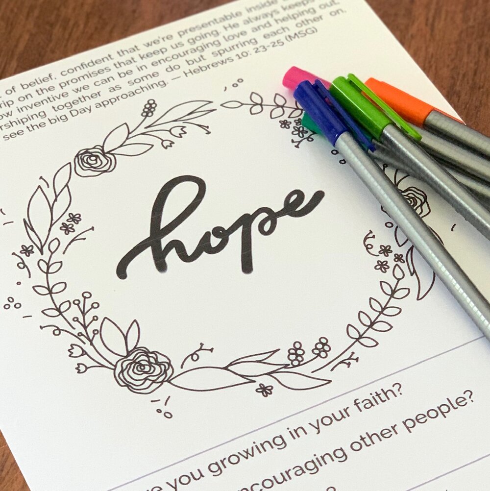 Coloring page to download