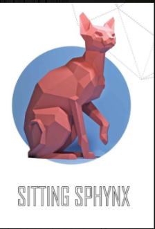 El gato papercraft d