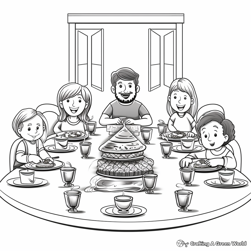 Passover coloring pages