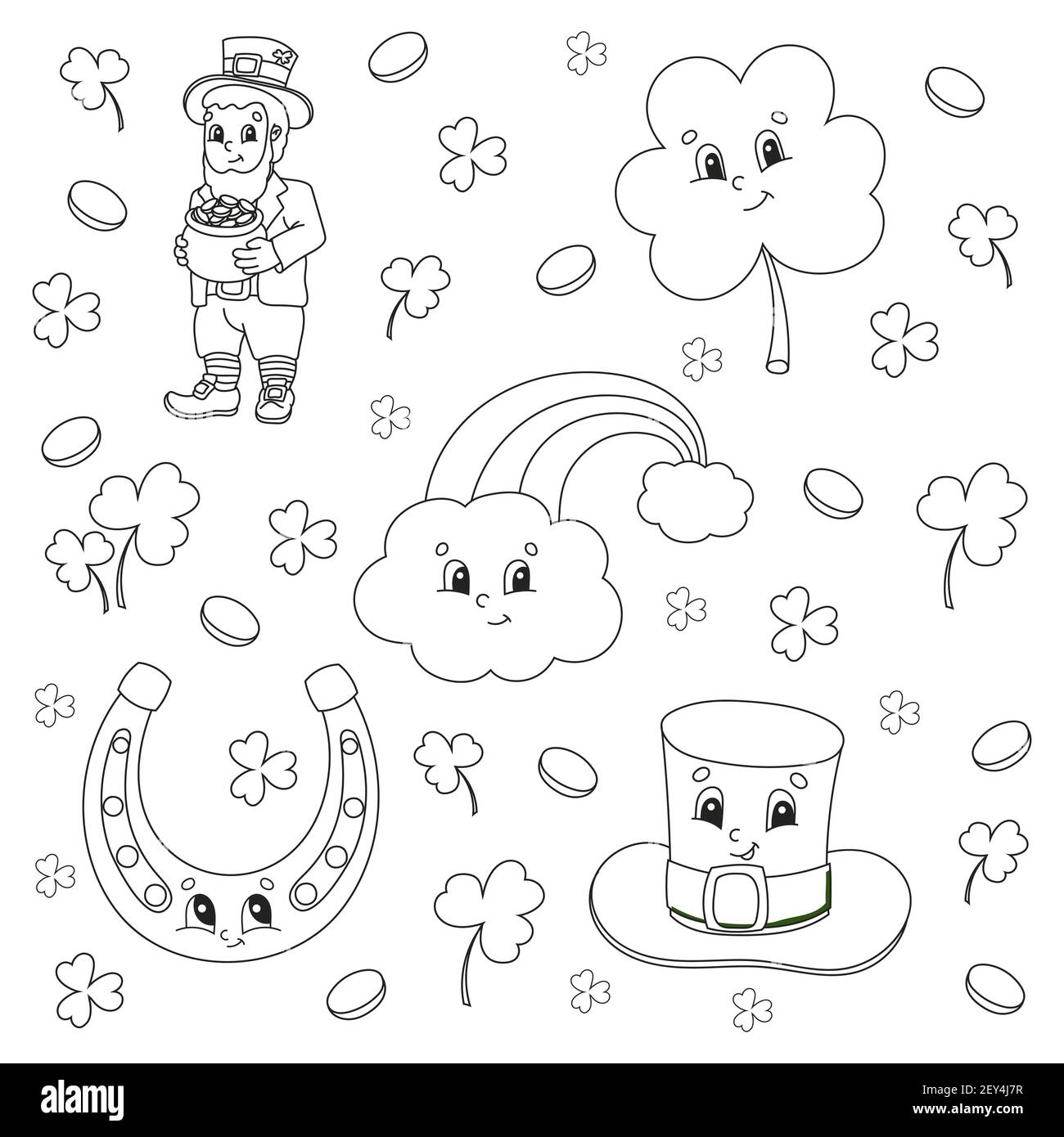 Colorless rainbow stock vector images