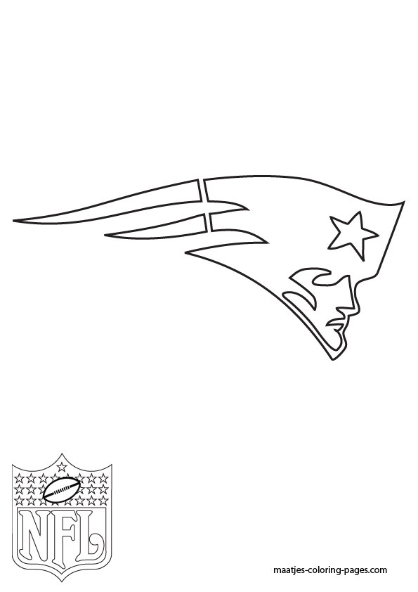 New england patriots coloring pages