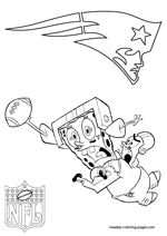 New england patriots coloring pages