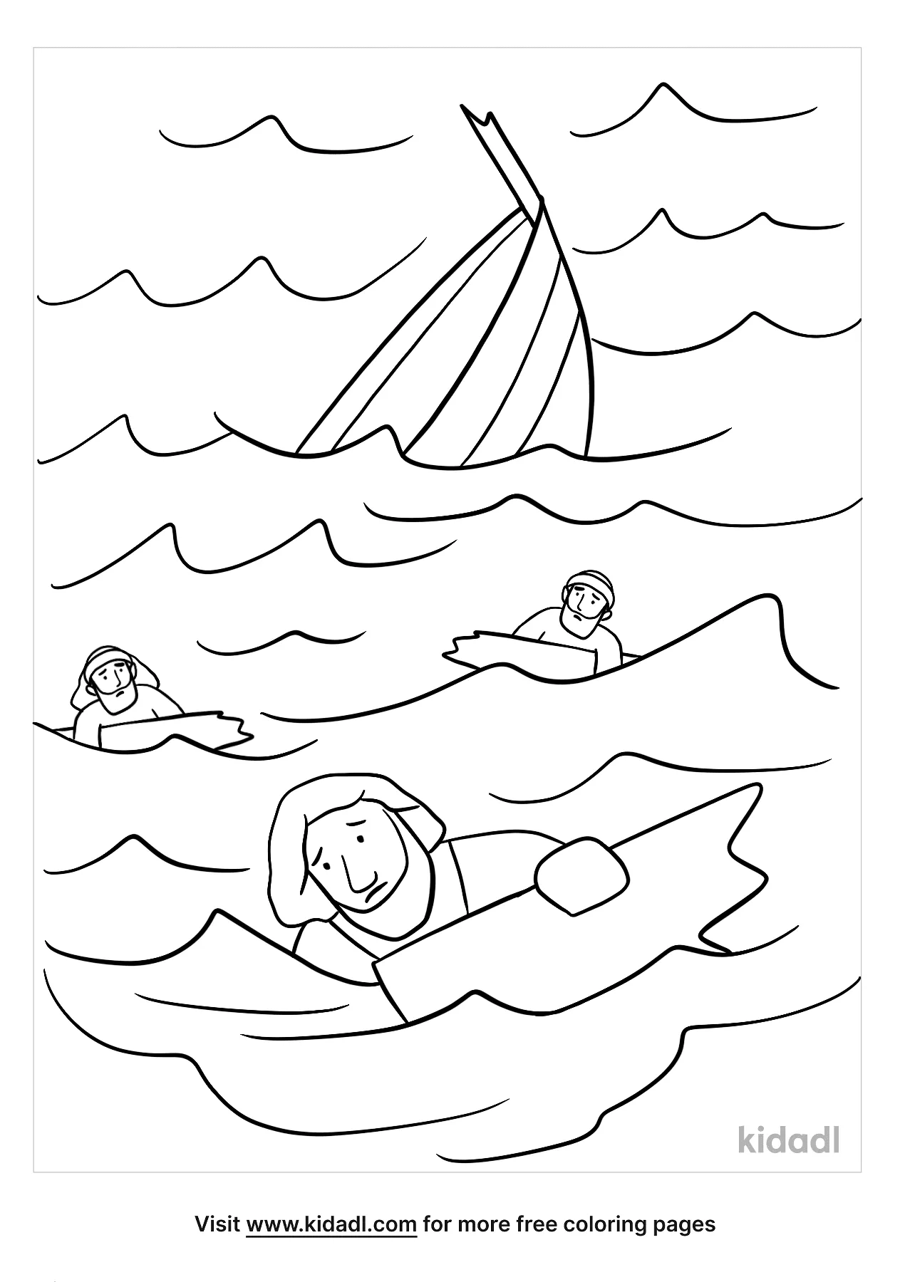 Free paul shipwrecked coloring page coloring page printables