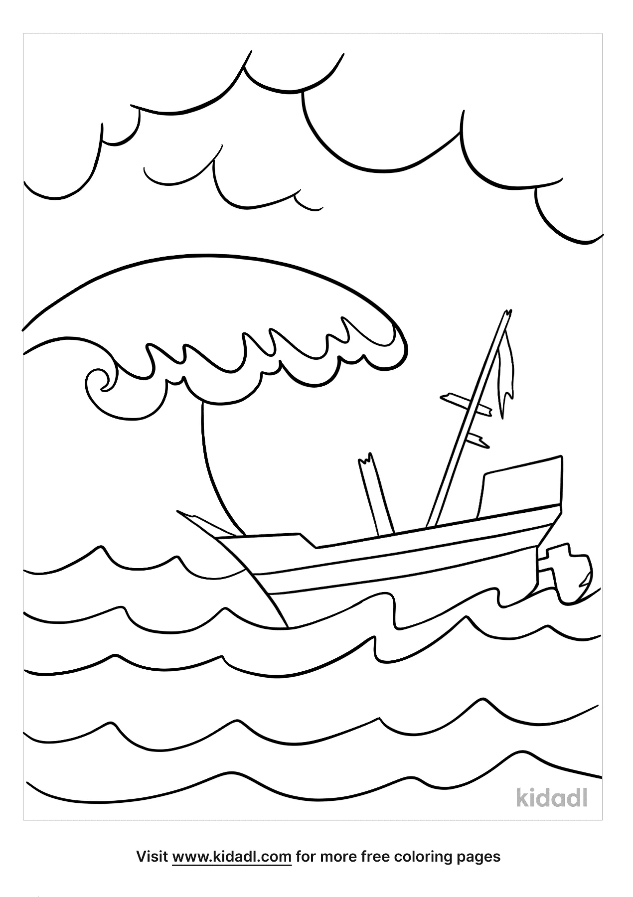 Free paul shipwrecked coloring page coloring page printables