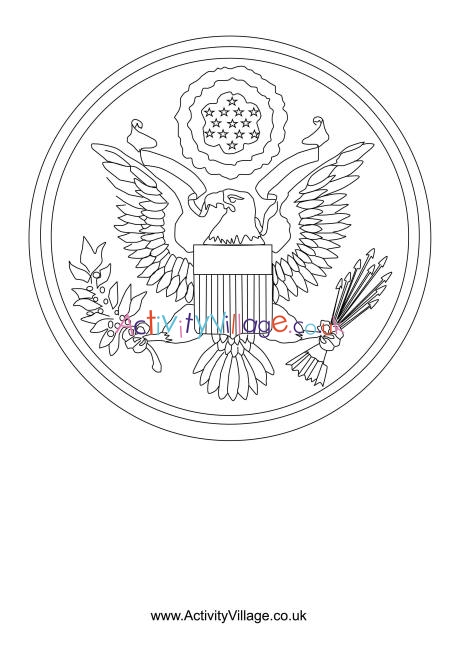 Great seal of the us louring page