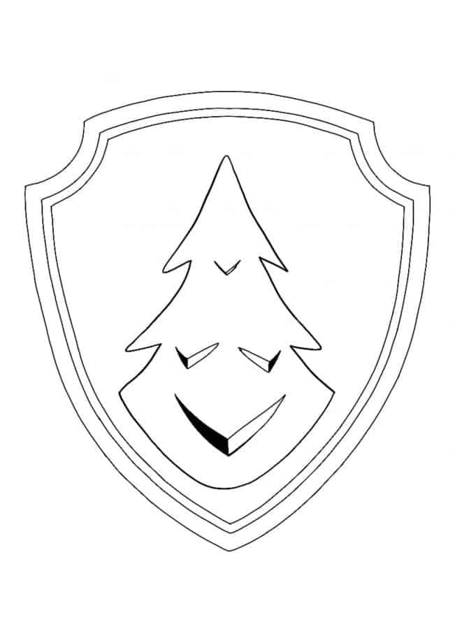 Paw patrol everest badge paw patrol badge paw patrol coloring pages paw patrol coloring