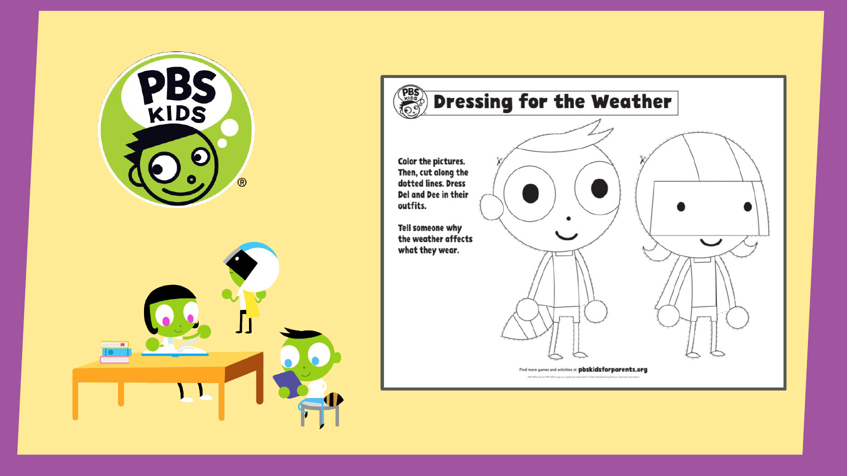 Weather bingo prek and k pbs kids pbs learningmedia