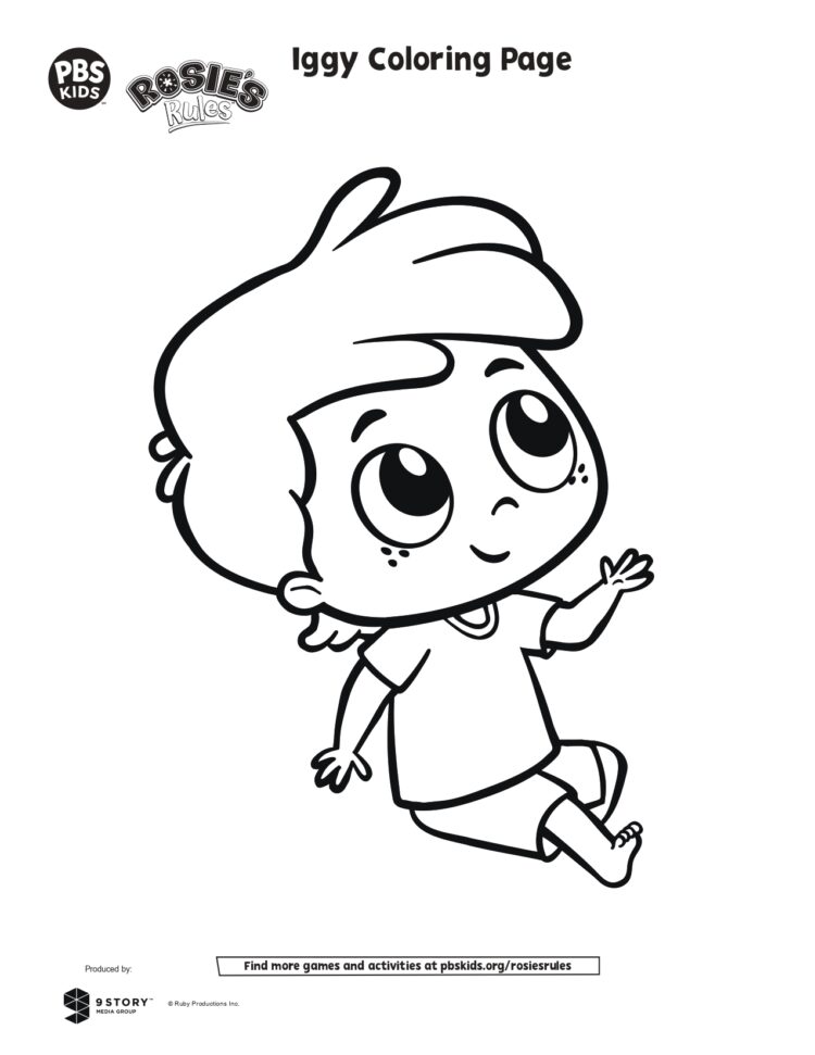 Iggy coloring page kids coloring pages kids for parents
