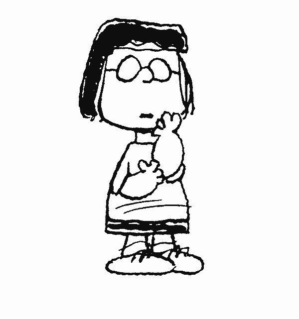 Marcie snoopy coloring pages snoopy cool coloring pages