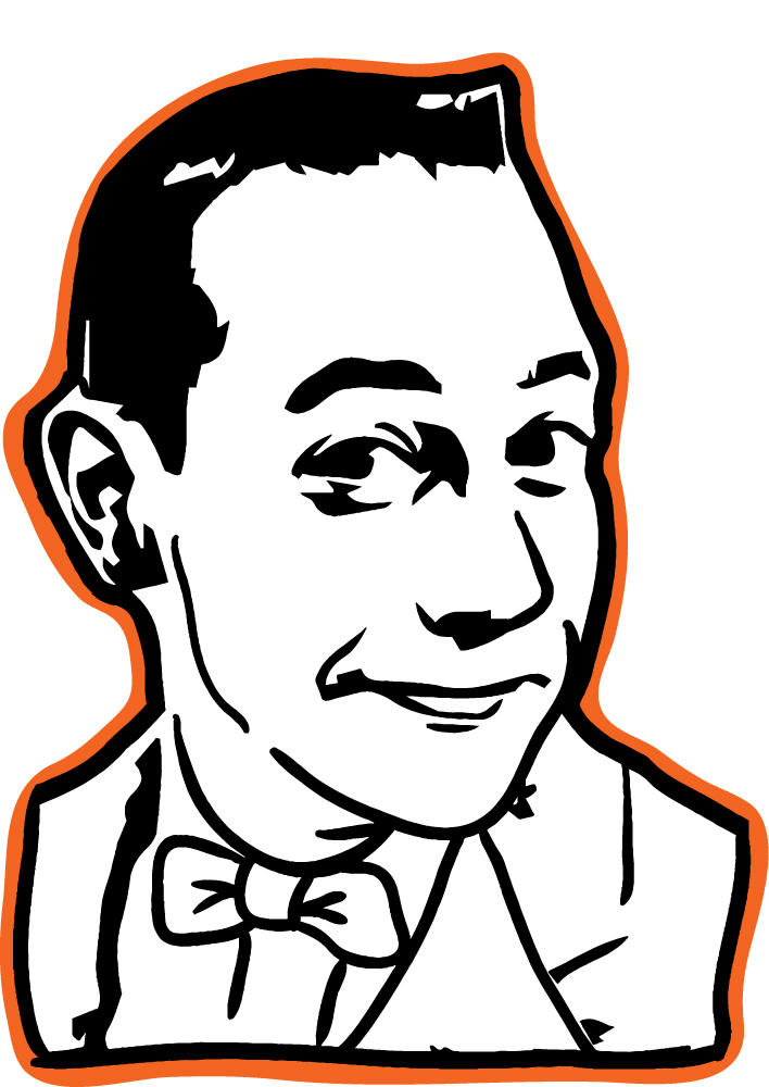 Pee wee herman vector by gearboxmedia on