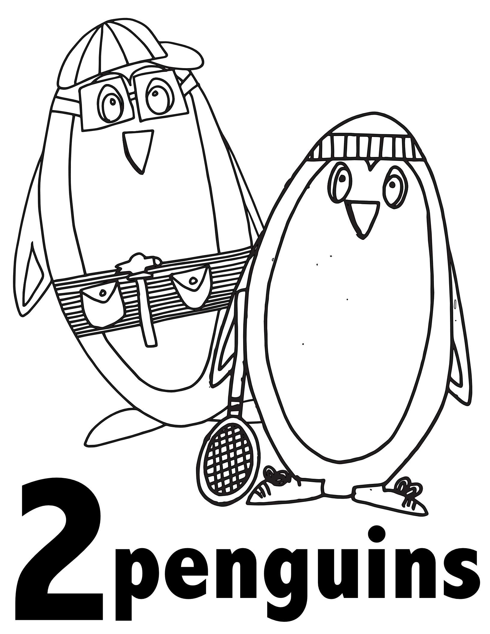 Penguin s coloring pages â stevie doodles