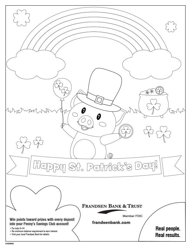 Penny coloring sheets