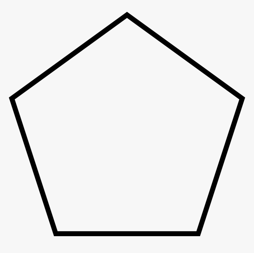 Pentagon coloring page