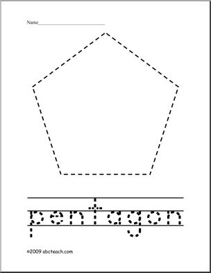 Trace and color shape