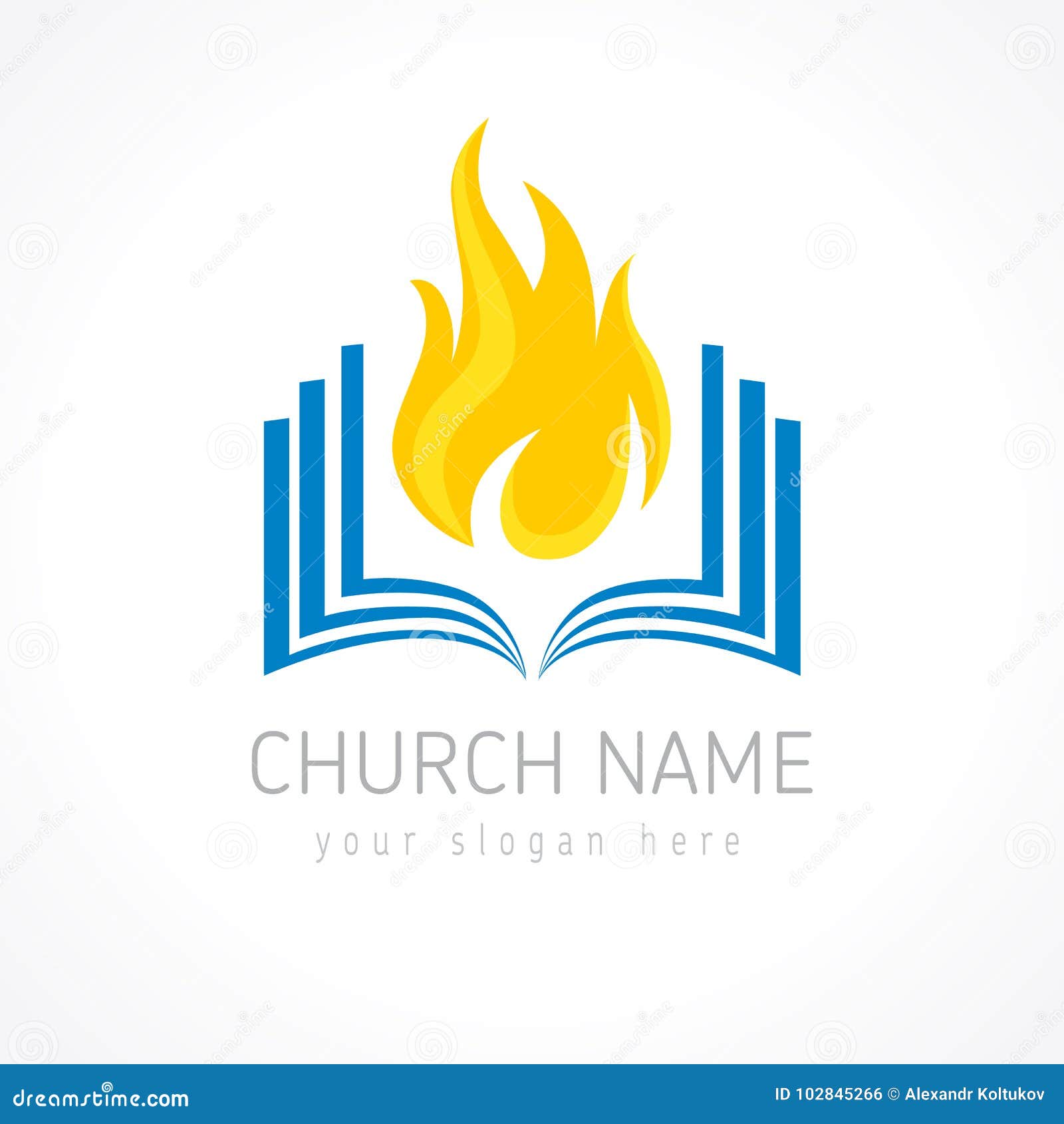 Educational vector logotype stock vector