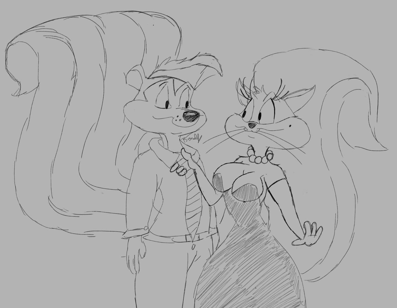 Pepe le pew my man by rigoanimate on