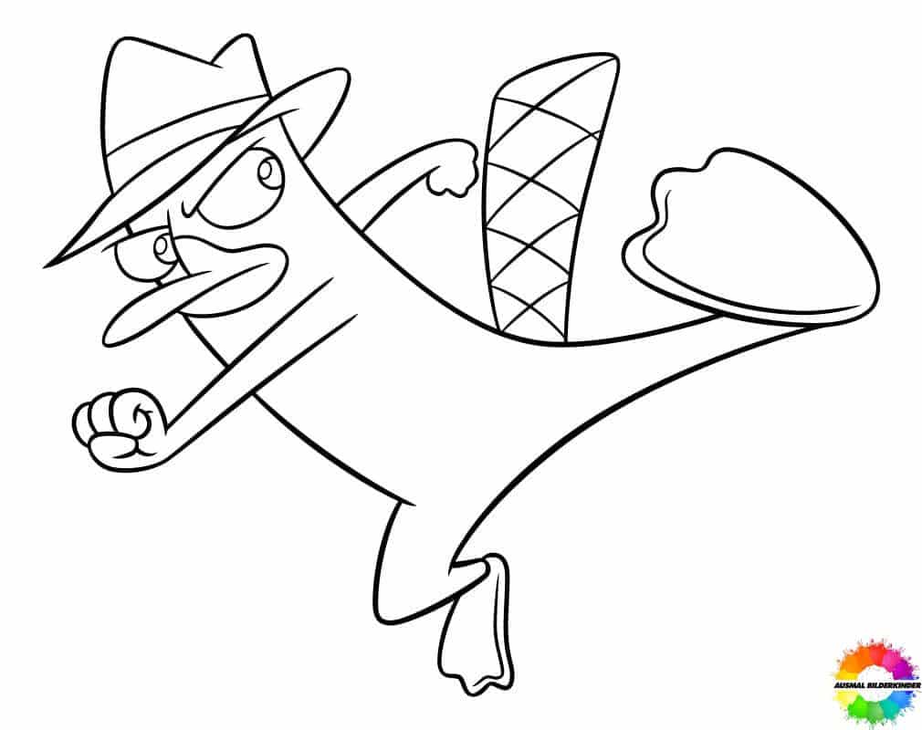 Phineas and ferb free printable coloring pages