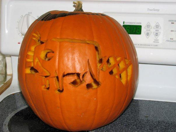 Perry the platypus pumpkin carving by mysticakez on