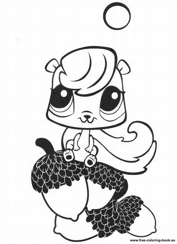 Coloring pages littlest pet shop