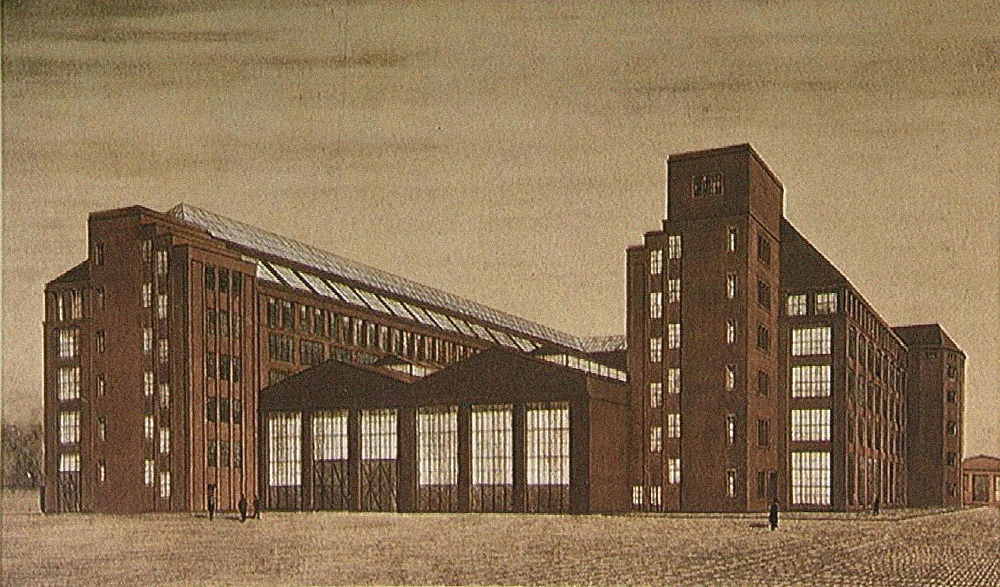 Aeg high tension factory berlin by peter behrens