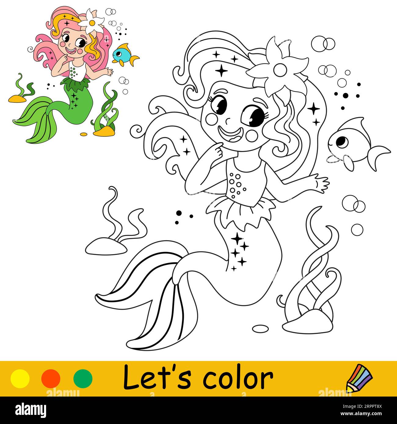 Pãgina para colorear sirena nião fotografãas e imãgen de alta roluciãn