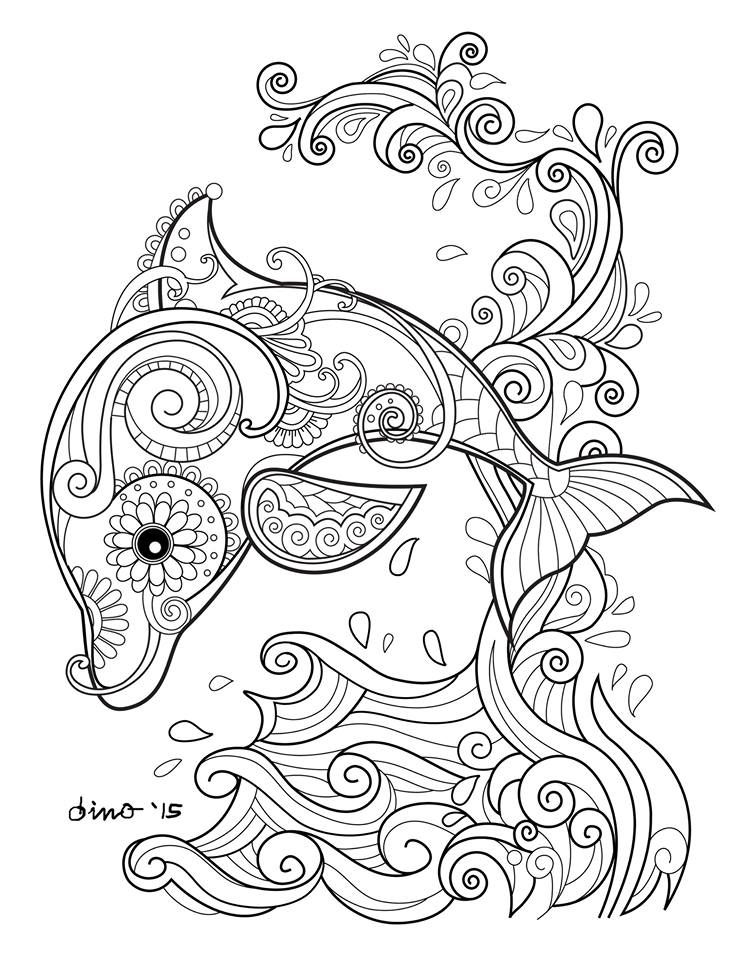 Pin en coloring fun