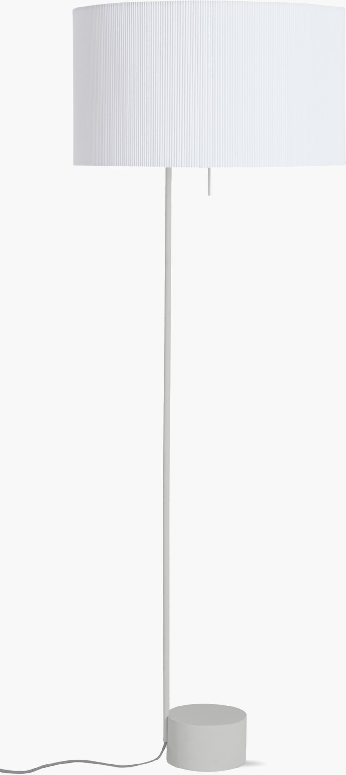 Pleat drum floor lamp â design within reach