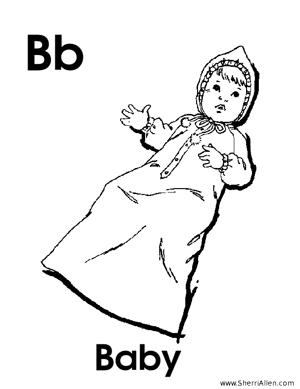 Free alphabetphonics coloring pages from