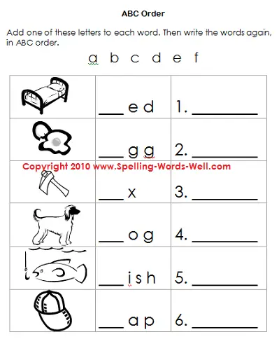 Phonics coloring pages with beginning sounds