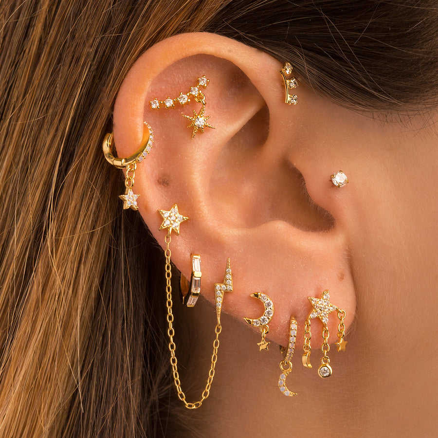 Ida xl gold piercing â adamina