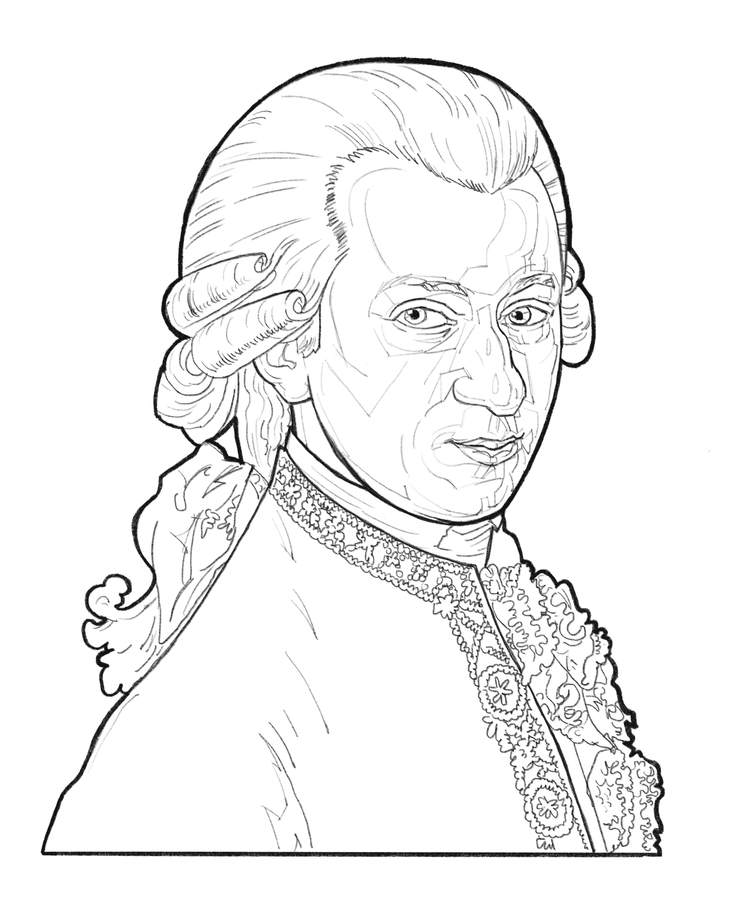 Music history mozart rondo powerpoint coloring pages