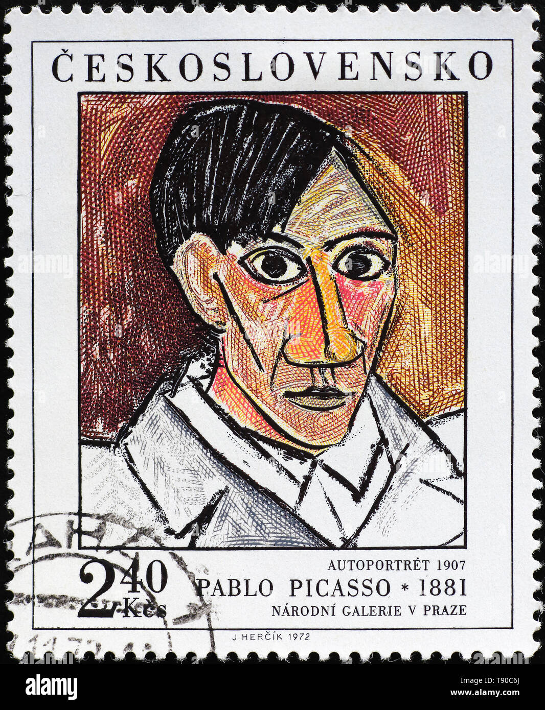 Self portrait picasso hi