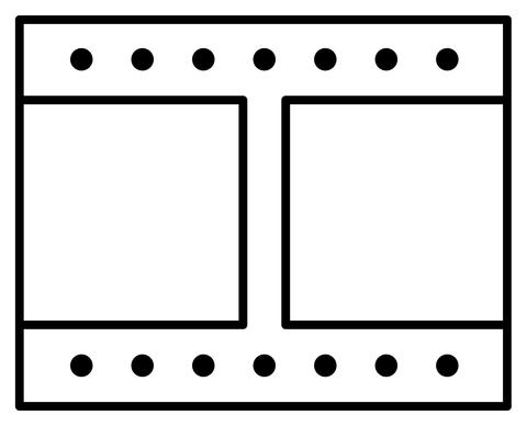 Film frames emoji coloring page free printable coloring pages