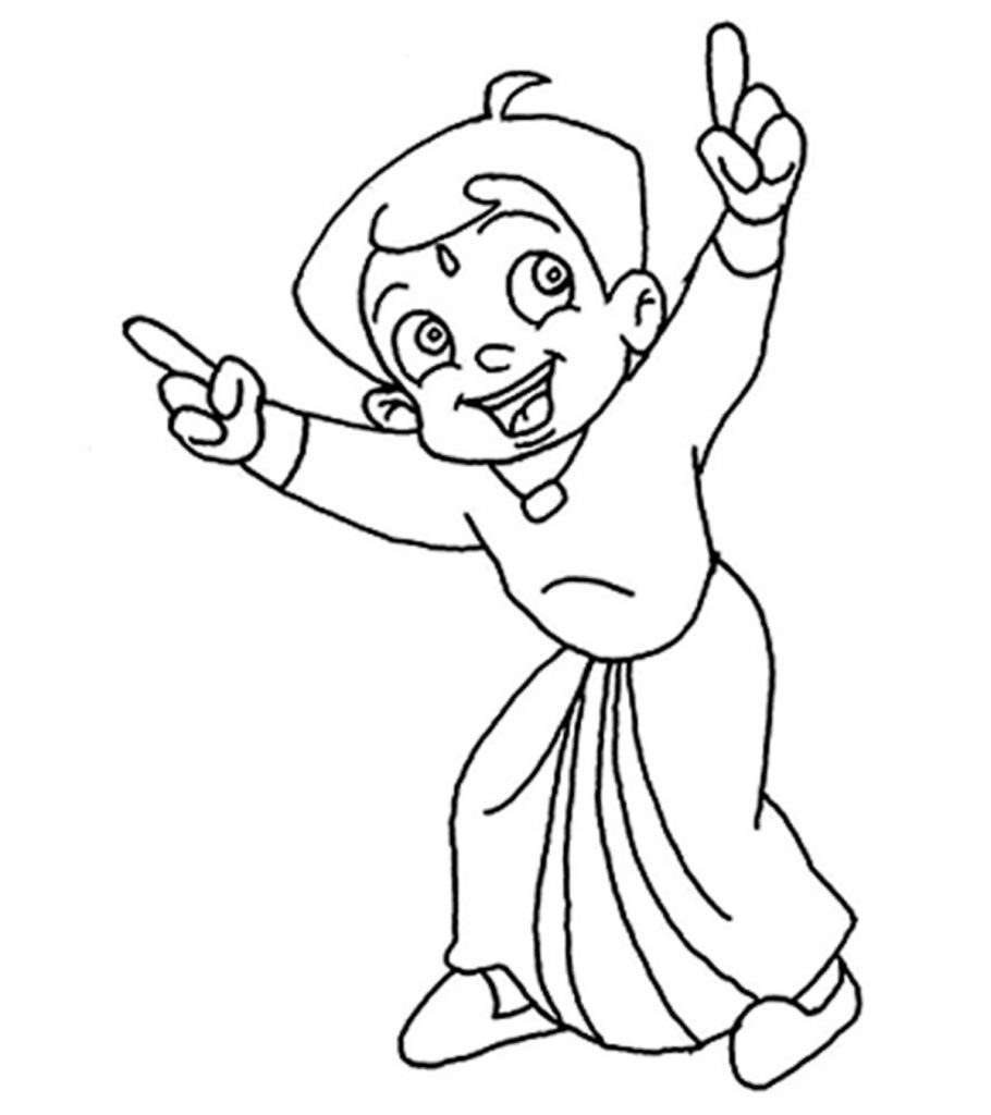 Top free printable chota bheem coloring pages online