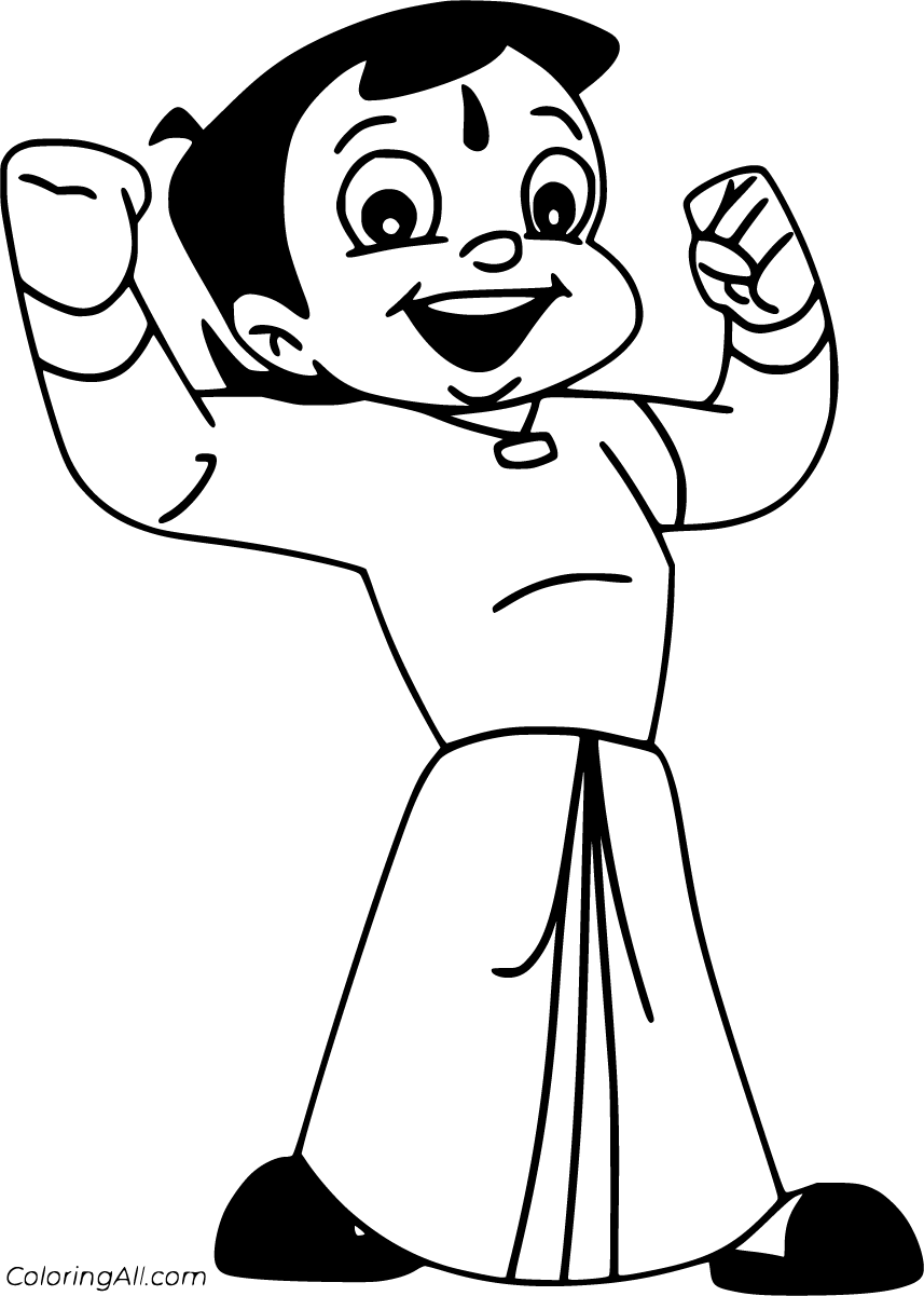 Free printable chhota bheem coloring pages easy to print from any device and automaticâ colorful drawings drawing pictures for colouring cute coloring pages