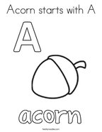 Letter a coloring pages